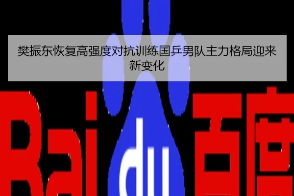 樊振东恢复高强度对抗训练国乒男队主力格局迎来新变化